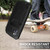 For iPhone 11 Shockproof Waterproof Dust-proof Metal + Silicone Protective Case with Holder(Black)