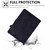 For Amazon Kindle Paperwhite 4/3/2/1 Embossed Smile Flip Tablet Leather Case(Black)