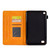 For Amazon Kindle Fire 7 2019/2017/2015 Embossed Smile Flip Tablet Leather Case(Khaki)