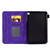 For Amazon Kindle Fire 7 2022 Embossed Smile Flip Tablet Leather Case(Purple)