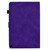For Amazon Kindle Fire HD 10 2021 Embossed Smile Flip Tablet Leather Case(Purple)