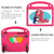 For Amazon Fire HD 10 2021 Love Small Palm Holder EVA Tablet Case(Rose Red)
