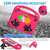 For Amazon Fire HD 10 2021 Love Small Palm Holder EVA Tablet Case(Rose Red)