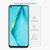 50 PCS 0.26mm 9H Surface Hardness 2.5D Explosion-proof Tempered Glass Non-full Screen Film For Huawei P40 Lite