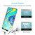 50 PCS 0.26mm 9H Surface Hardness 2.5D Explosion-proof Tempered Glass Half Screen Film For Xiaomi Redmi Note 9s
