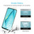 50 PCS 0.26mm 9H Surface Hardness 2.5D Explosion-proof Tempered Glass Non-full Screen Film For Huawei Nova 7i
