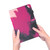 For Amazon Kindle Fire 7 2022 Watercolor Pattern Flip Leather Tablet Case(Berry Color)