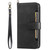 For iPhone 11 Multifunctional Detachable Magnetic Horizontal Flip Leather Case with Card Slots & Holder & Wallet & Photo Frame(Black)