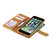For iPhone 6 Plus / 7 Plus / 8 Plus Multifunctional Detachable Magnetic Horizontal Flip Leather Case with Card Slots & Holder & Wallet & Photo Frame(Brown)