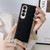For Samsung Galaxy Z Fold4 5G Crocodile Texture Genuine Leather Electroplating Phone Case(Black)
