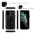 For iPhone 11 Pro Multifunctional Retro Detachable Magnetic Horizontal Flip Leather Case with Card Slots & Holder & Wallet & Photo Frame(Black)