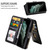 For iPhone 11 Pro Multifunctional Retro Detachable Magnetic Horizontal Flip Leather Case with Card Slots & Holder & Wallet & Photo Frame(Black)