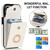For iPhone 12 mini Anti-theft RFID Card Slot Phone Case(Beige)