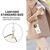 For iPhone 12 mini Anti-theft RFID Card Slot Phone Case(Beige)