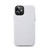 For iPhone 12 mini Lamb Grain PU Back Cover Phone Case(White)