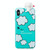 For iPhone XR Shockproof Cartoon TPU Protective Case(Clouds)