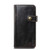 For iPhone 12 mini Denior Oil Wax Cowhide DK Magnetic Button Leather Phone Case(Black)