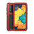 For Galaxy A40s LOVE MEI Metal Shockproof Waterproof Dustproof Protective Case(Red)