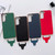 For Samsung Galaxy S22+ 5G Nano Electroplating Cross Texture Genuine Leather Phone Case(Green)