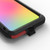 For Galaxy A71 LOVE MEI Metal Shockproof Waterproof Dustproof Protective Case(Black)