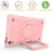 For Lenovo Tab M10 HD 2nd Gen Silicone + PC Bracelet Holder Tablet Case(Rose Gold)