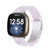 For Fitbit Versa 4 / Sense 2 Universal Resin Watch Band(Shiny White)