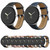 For Google Pixel Watch Pointed Tail Stitching Genuine Leather Watch Band(Brown)