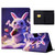 For Huawei MediaPad T3 10 Electric Pressed TPU Leather Tablet Case(Strawberry Bunny)