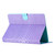 For 10 inch Tablets Solid Color Crocodile Texture Leather Tablet Case(Purple)