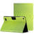 For Amazon Kindle Fire HD 7 2019/2017/2015 Solid Color Crocodile Texture Leather Tablet Case(Green)