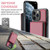 For iPhone 11 Pro JEEHOOD C22 Series Zipper Wallet Leather Phone Case with Dual Lanyard(Red)