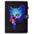 For Amazon Kindle Youth Version 2022 Colored Drawing Stitching Smart Leather Tablet Case(Super Cat)