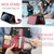 For iPhone 11 Pro Max JEEHOOD C22 Series Zipper Wallet Leather Phone Case with Dual Lanyard(Red)