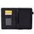 For Amazon Kindle Paperwhite 4/3/2/1 Tower Embossed Leather Smart Tablet Case(Black)