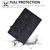 For Amazon Kindle Paperwhite 4/3/2/1 Tower Embossed Leather Smart Tablet Case(Black)