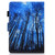 For Amazon Kindle Youth Version 2022 Colored Drawing Stitching Smart Leather Tablet Case(Forest)