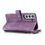 For Samsung Galaxy S22+ 5G Dream 9-Card Wallet Zipper Bag Leather Phone Case(Purple)
