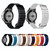 For Google Pixel Watch Reverse Buckle Magnetic Genuine Leather Watch Band(White)
