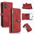 For Samsung Galaxy Note10+ Dream 9-Card Wallet Zipper Bag Leather Phone Case(Red)