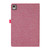 For Nokia T21 Fabric Leather Tablet Case with Wake-up / Sleep Function(Rose Red)