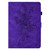 For Amazon Kindle Paperwhite 5 Peony Butterfly Embossed Leather Smart Tablet Case(Purple)