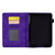 For Amazon Kindle Paperwhite 5 Peony Butterfly Embossed Leather Smart Tablet Case(Purple)