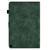For Amazon Kindle Fire HD8 2022 Peony Butterfly Embossed Leather Smart Tablet Case(Green)