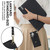 For Samsung Galaxy S22 Ultra 5G RFID Card Slot Leather Phone Case with Long Lanyard(Black)