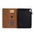 For Lenovo Tab P11 Peony Butterfly Embossed Leather Smart Tablet Case(Brown)