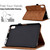 For Lenovo Tab P11 Peony Butterfly Embossed Leather Smart Tablet Case(Brown)