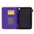 For Amazon Kindle Fire 7 2022 Rhombus Embossed Leather Tablet Case(Purple)