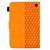 For Amazon Kindle Fire 7 2022 Rhombus Embossed Leather Tablet Case(Khaki)