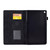 For Amazon Kindle Fire HD8 2018 / 2017 / 2016 Rhombus Embossed Leather Tablet Case(Black)