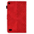For Amazon Kindle Fire 7 2019 / 2017 / 2015 Rhombus Embossed Leather Tablet Case(Red)